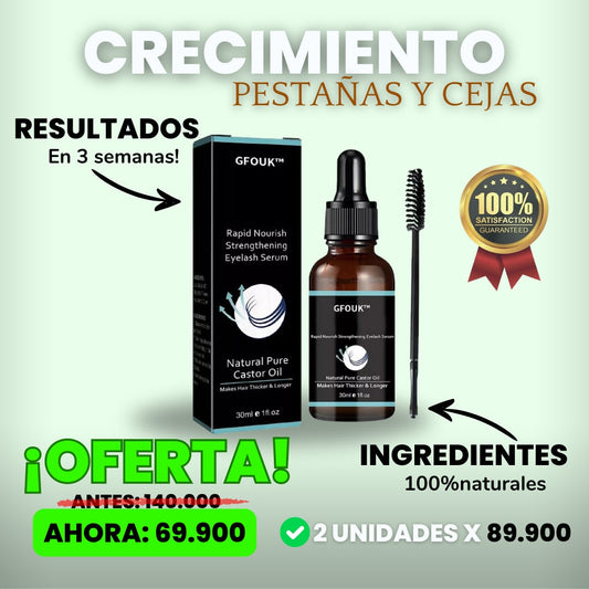 LashElixir™ | Crecimiento de cejas y pestañas