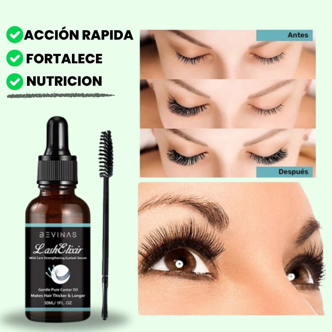 LashElixir™ | Crecimiento de cejas y pestañas