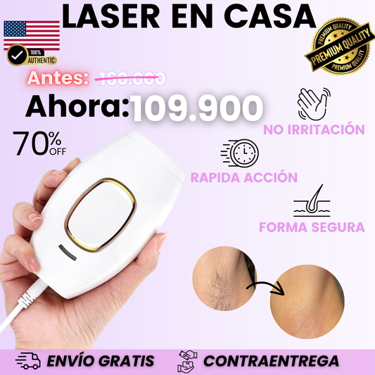 Depiladora Laser IPL™ | Elimina crecimiento del vello